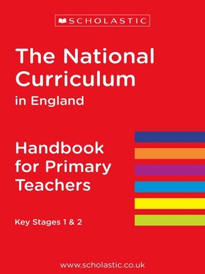 cover image of The National Curriculum in England